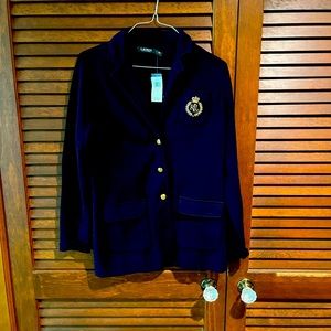 Ralph Lauren knit blazer